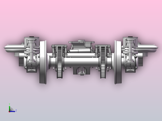 非动力转向架左视缩略图