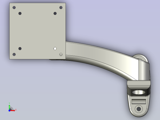 osram奇朗-WMA-300显示器支架前视缩略图