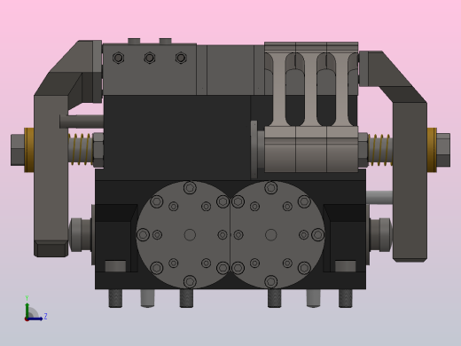 液压夹具左视缩略图