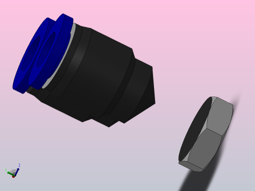 IPX-N Y型螺纹三通-NPT螺纹_IPX3／8-N01左视缩略图