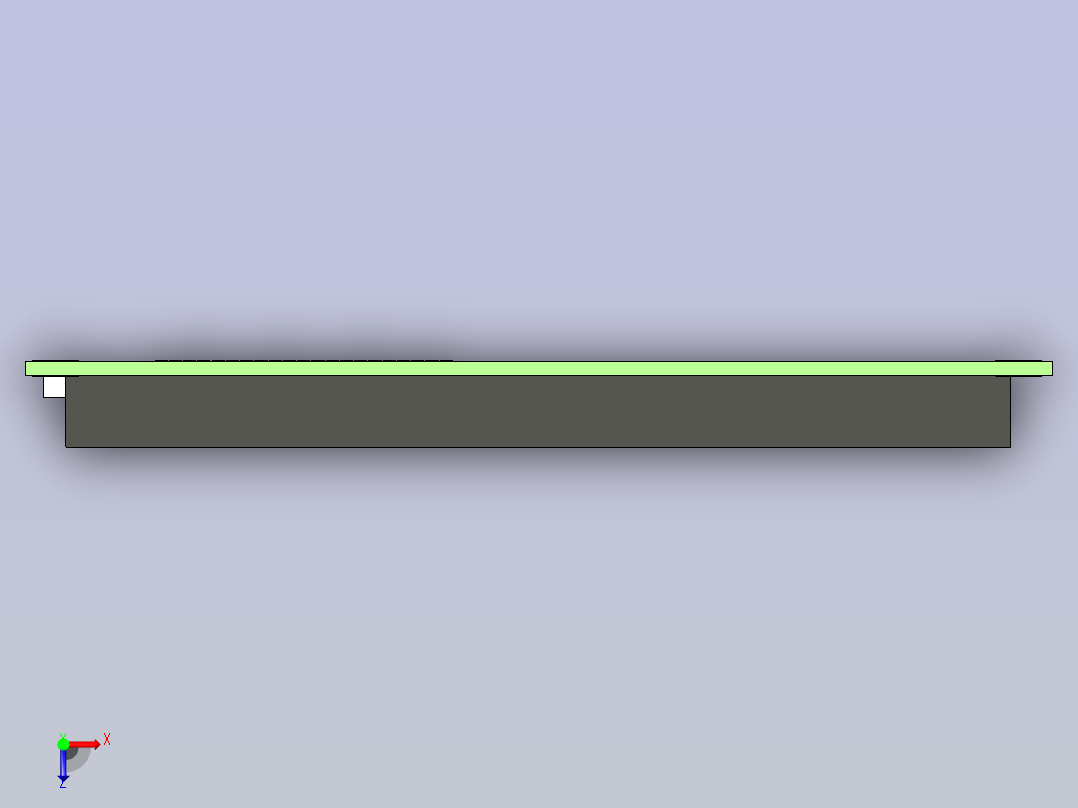 显示屏 240x128 LCM240128A V3.0.zip俯视图