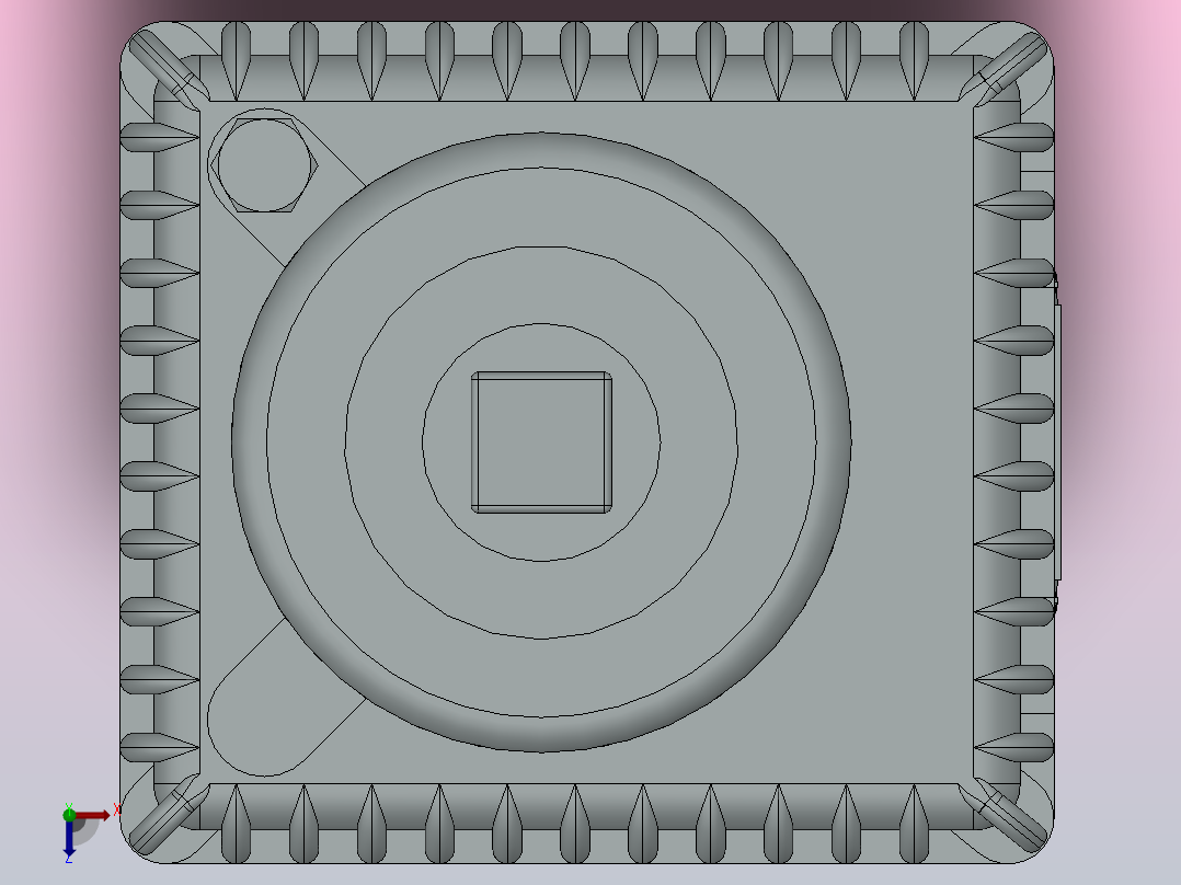 电力液压推动器MYT2-125／6 W.UL.DL.C.H.S俯视图