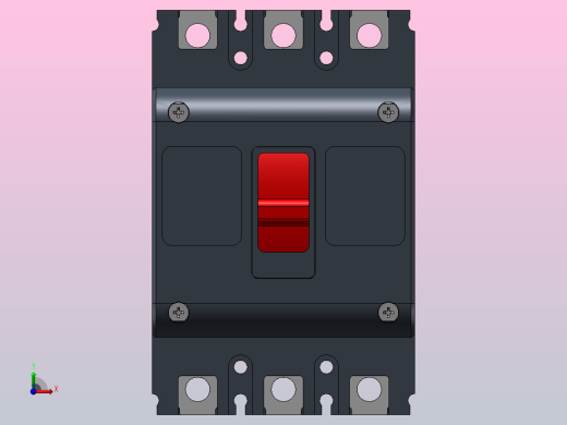 CDM3-160系列塑壳断路器[CDM3-160F100A2]前视缩略图