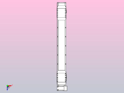皮带直线轴双滑块型TPA-GCBS-150-P80-L400-RU-M75-N3俯视缩略图
