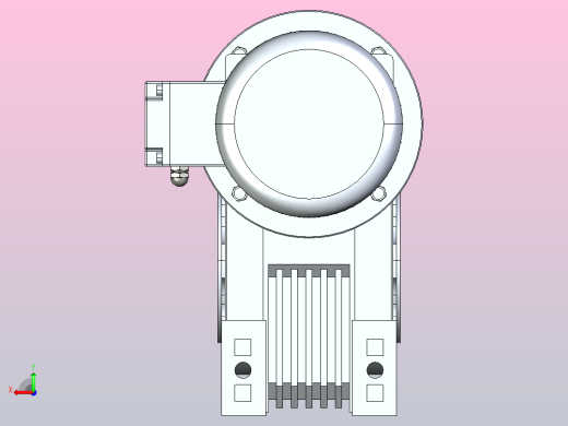 NMRV蜗轮减速机[NMRV150-Y2.2---V6]后视缩略图