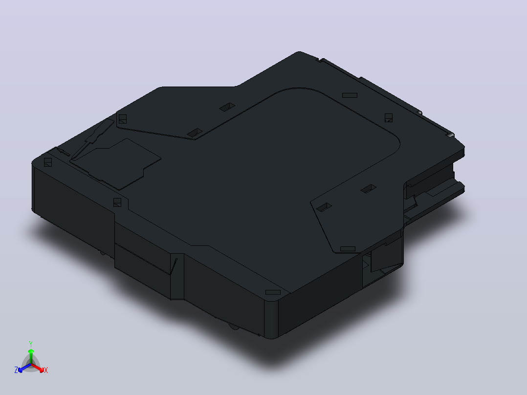 AX-3C_11辅助触头三维模型202203主视图