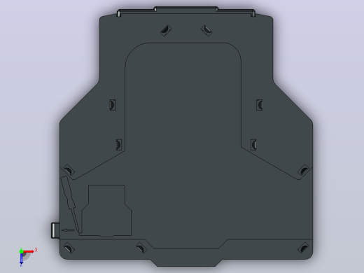 AX-3C_11辅助触头三维模型202203俯视缩略图