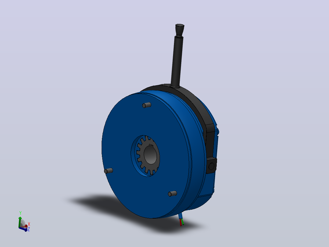 MD-B型电磁圆盘式制动器_MD20-250-B-40-RL-DC24V主视图