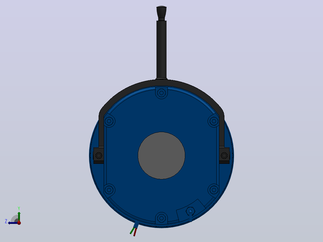 MD-B型电磁圆盘式制动器_MD20-250-B-40-RL-DC24V右视图