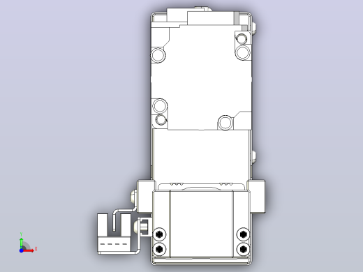 钢基模组TPA-KNR-4002C-100A1-MU-H1S2前视缩略图