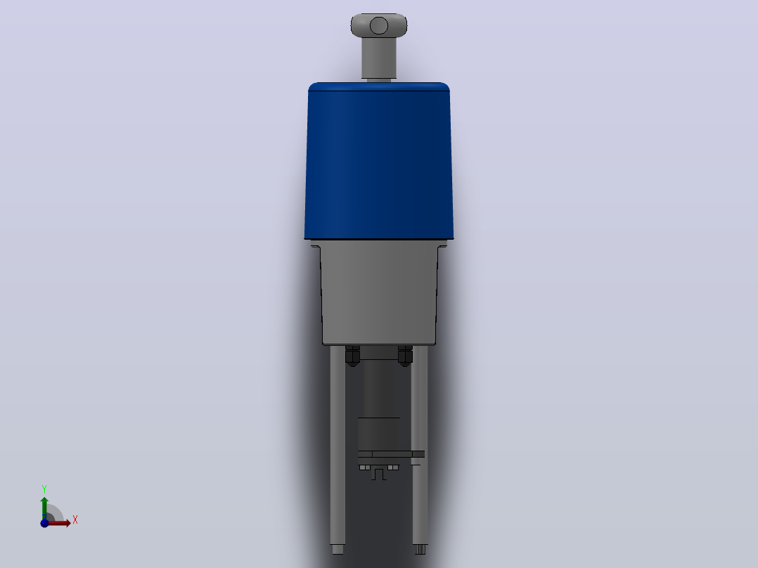 AEL5系列电动执行器[AEL56]前视图