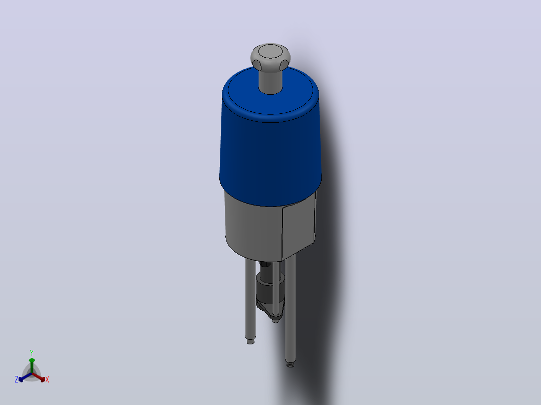 AEL5系列电动执行器[AEL56]正等轴测图