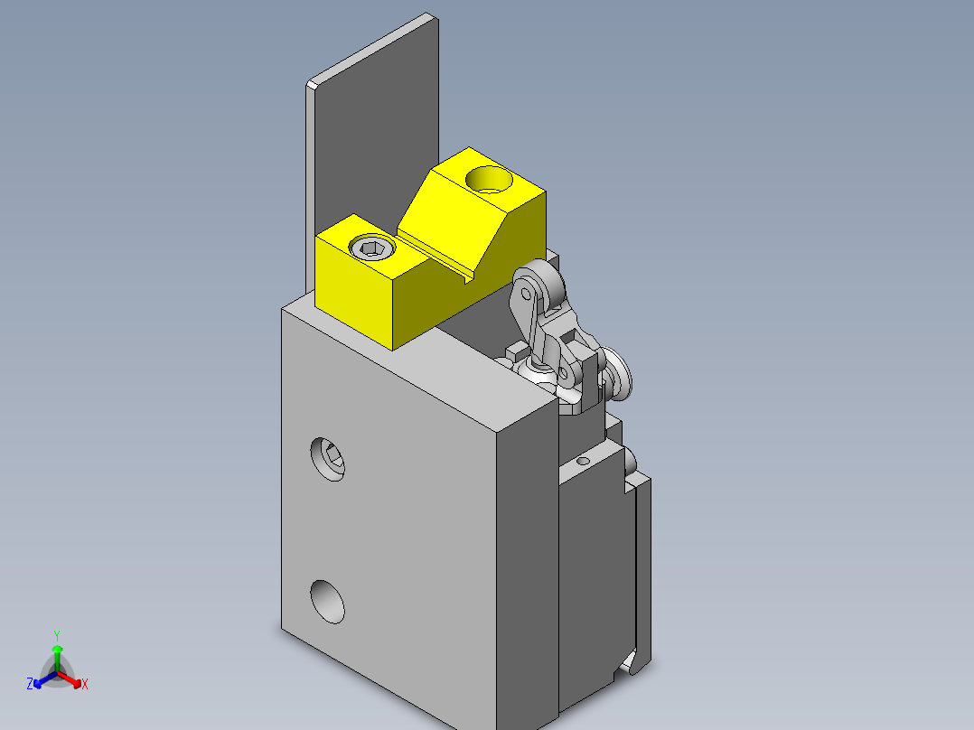 简易安全杠主视图
