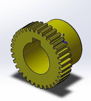 齿轮3D模型缩略图