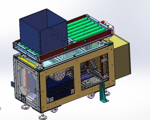 自动液压提升机3D图纸 K386 非标自动化设备3D图纸3D模型缩略图