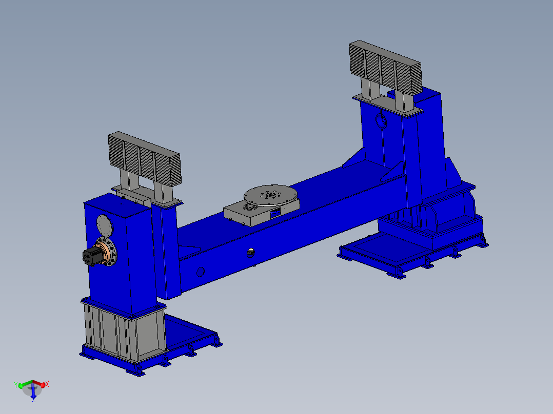G811 R2-10000ESL-6.5变位机主视图