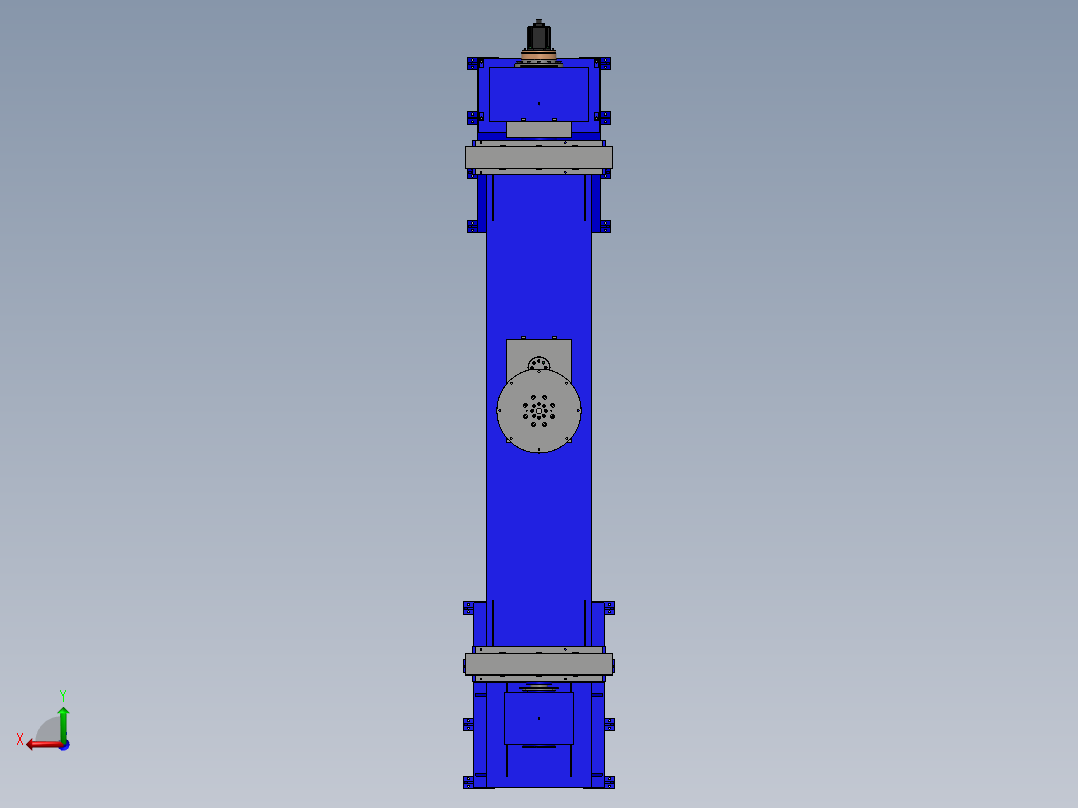 G811 R2-10000ESL-6.5变位机后视图