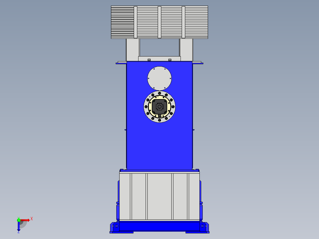 G811 R2-10000ESL-6.5变位机俯视图