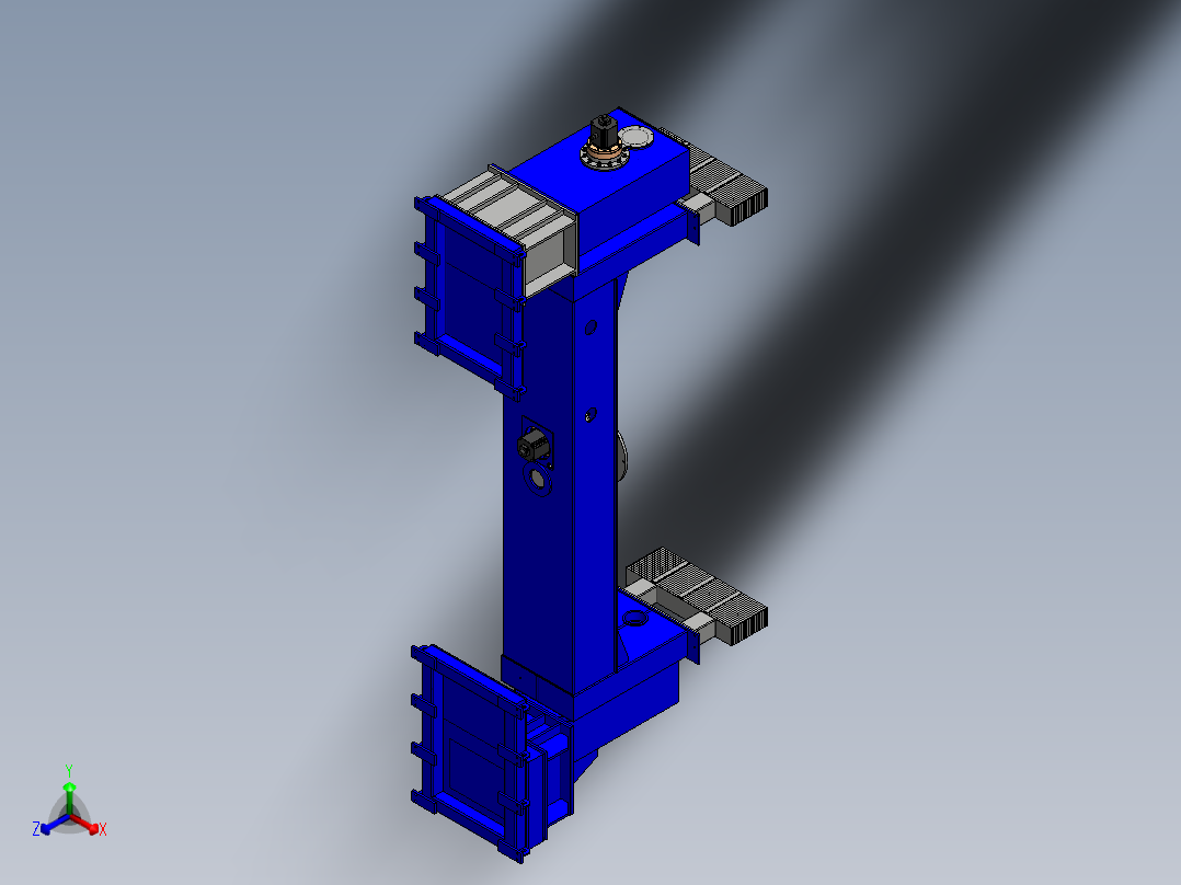 G811 R2-10000ESL-6.5变位机正等轴测图