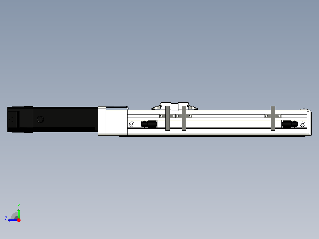 Toyo东佑达直线模组-ECH5-150-BC+煞車右视图
