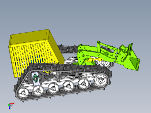 电动履带滑移装载机