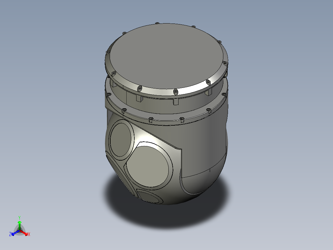 韦斯卡姆MX-10型EXIR低重量成像系统光电吊舱球头
