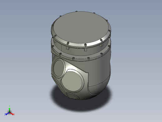 韦斯卡姆MX-10型EXIR低重量成像系统光电吊舱球头
