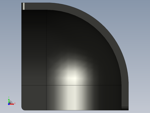 型材-BR 30X30 CORNER BRACKET DOME CAP KJN517281前视缩略图