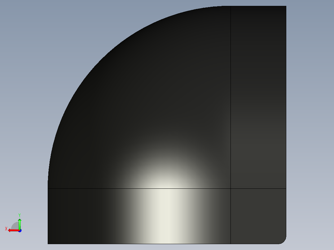 型材-BR 30X30 CORNER BRACKET DOME CAP KJN517281后视图