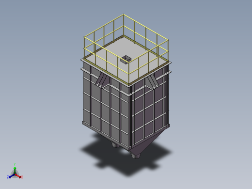 缓冲仓正等轴测缩略图