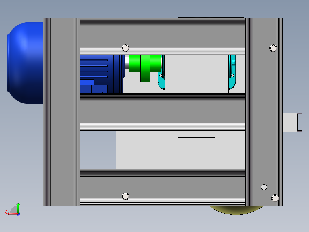 炒栗子机机器设计含三维SW模型+CAD+文档后视图