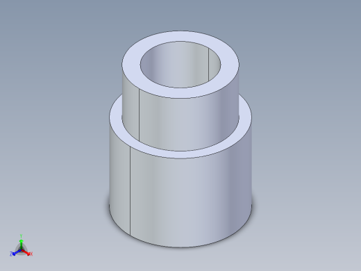 聚氯乙烯配件11-Sch80_ReducerCoupling_SxS_829-131_1in x 0.75in