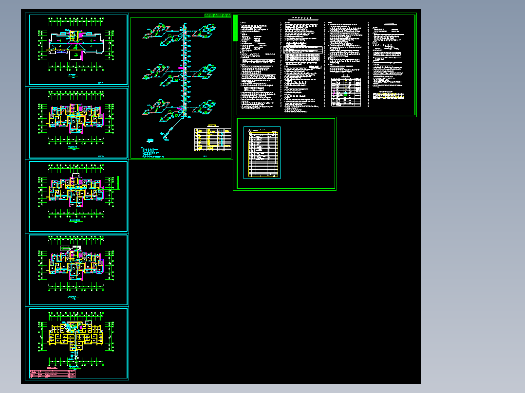 某高层住宅暖通设计图
