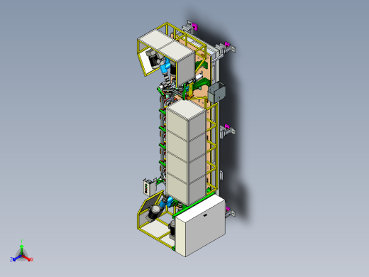 东风货车骨架自动钻孔机 (1)