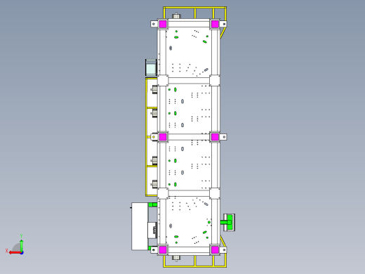 东风货车骨架自动钻孔机 (1)后视缩略图