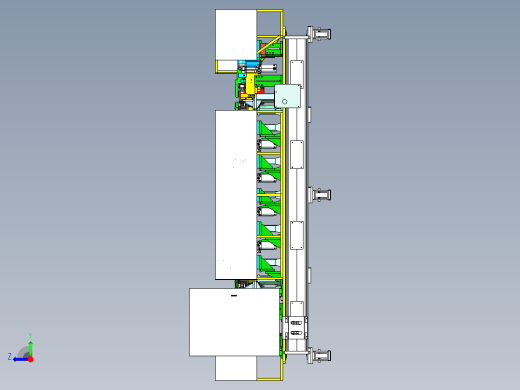 东风货车骨架自动钻孔机 (1)右视缩略图