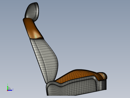 汽车座椅左视缩略图