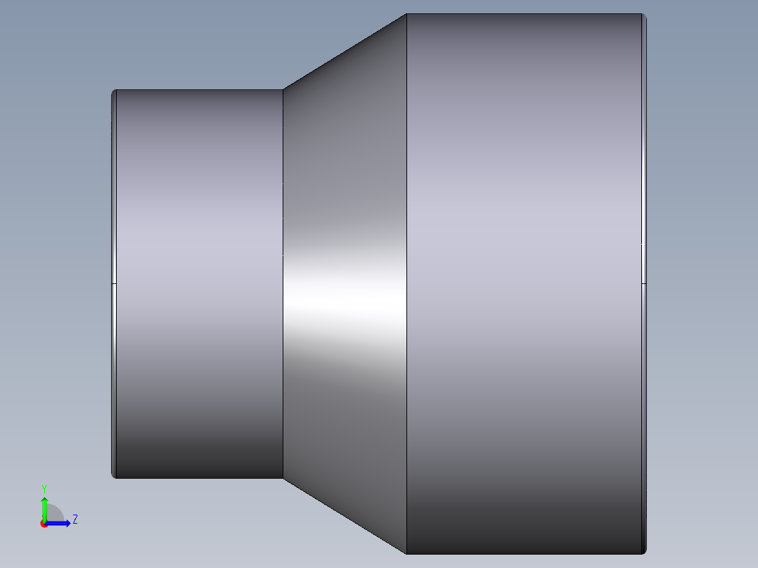 22MRIV (A) 减速器：溶剂焊接双插座左视图