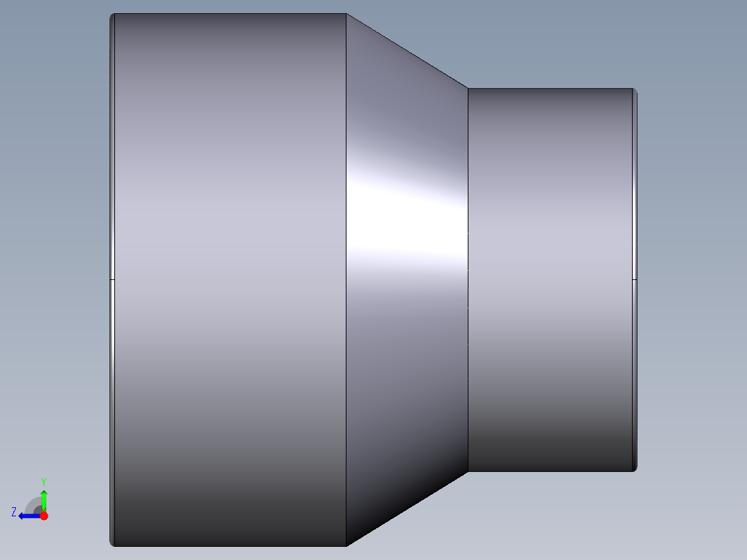 22MRIV (A) 减速器：溶剂焊接双插座右视图