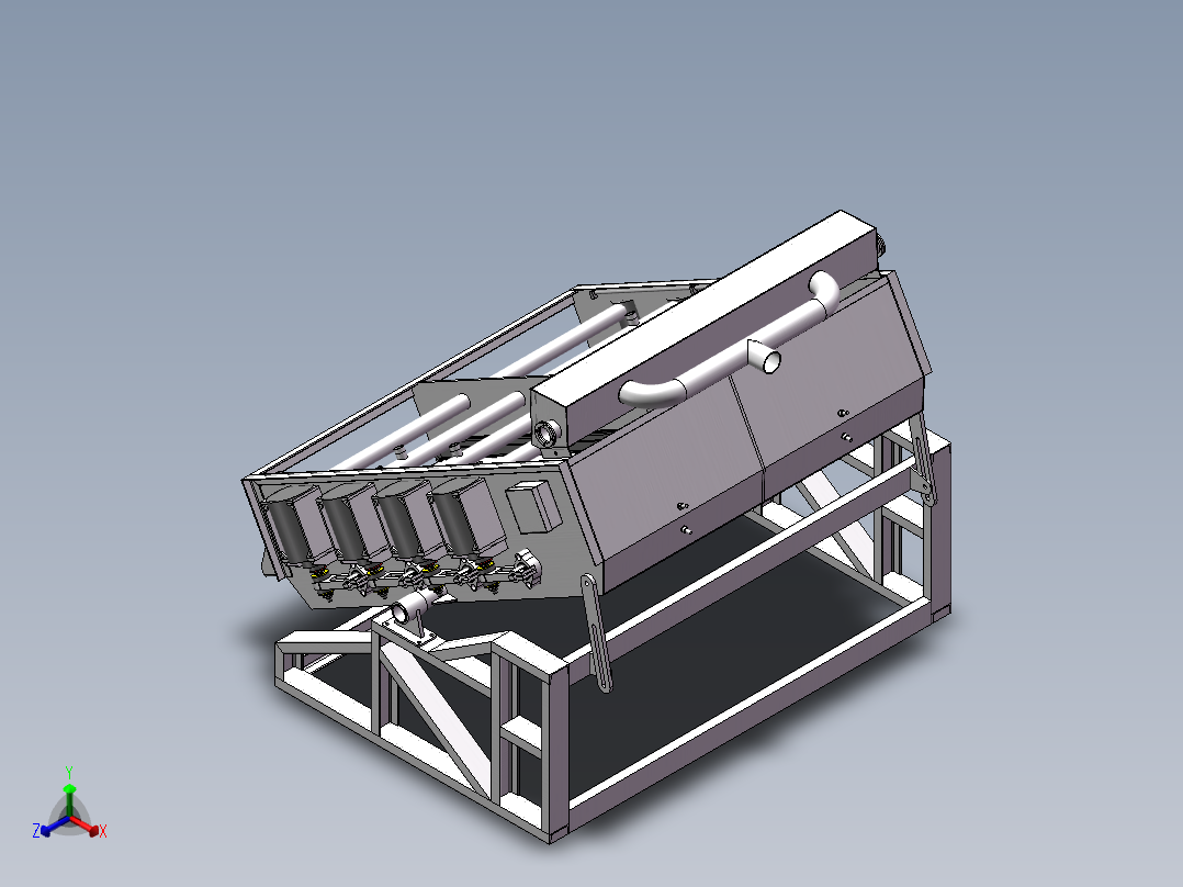 总装正等轴测图