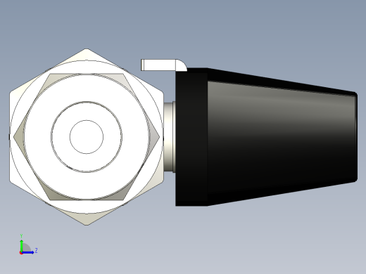 球阀-110系列12毫米Hy-Lok管接头左视缩略图