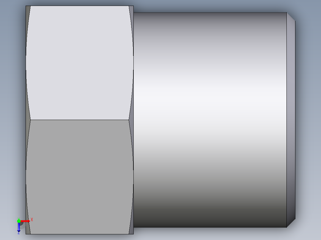 卡套式工业通用硬管接头EO_Blanking_plug_for_tube_ends_ROV08SCFX俯视图