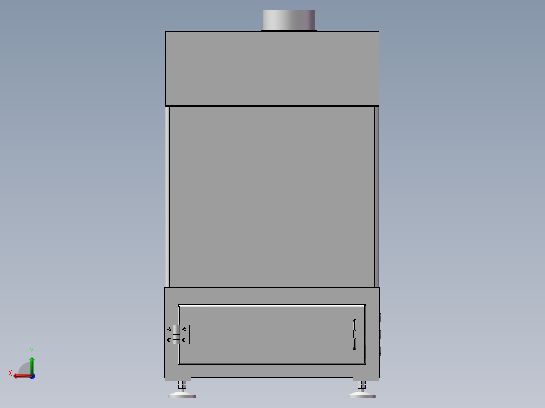 台式自动沾锡机后视图