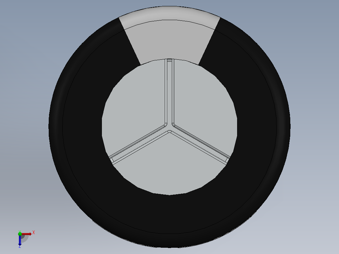 电容器 二极管 电阻器-Capacitor 10uF-50V俯视图