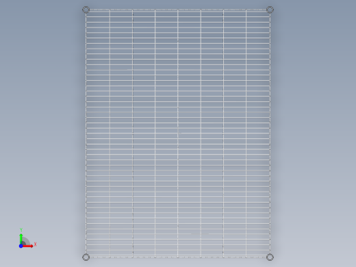 镀铬货架手推车货架前视缩略图