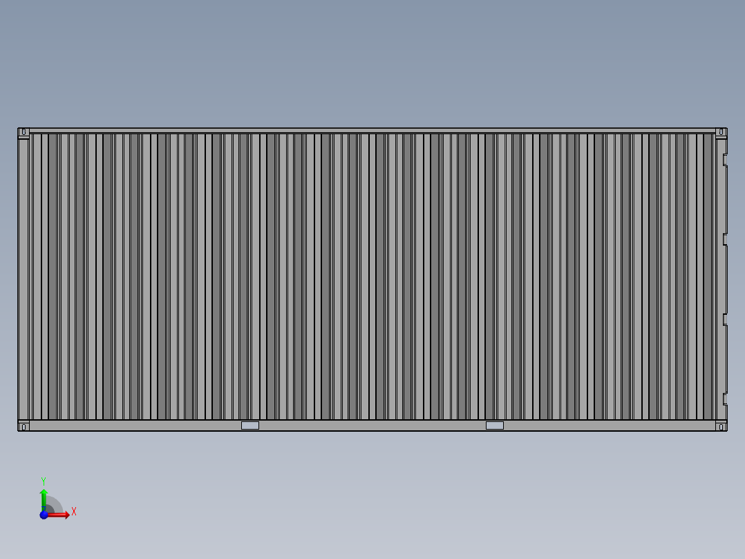 集装箱 (2)前视图