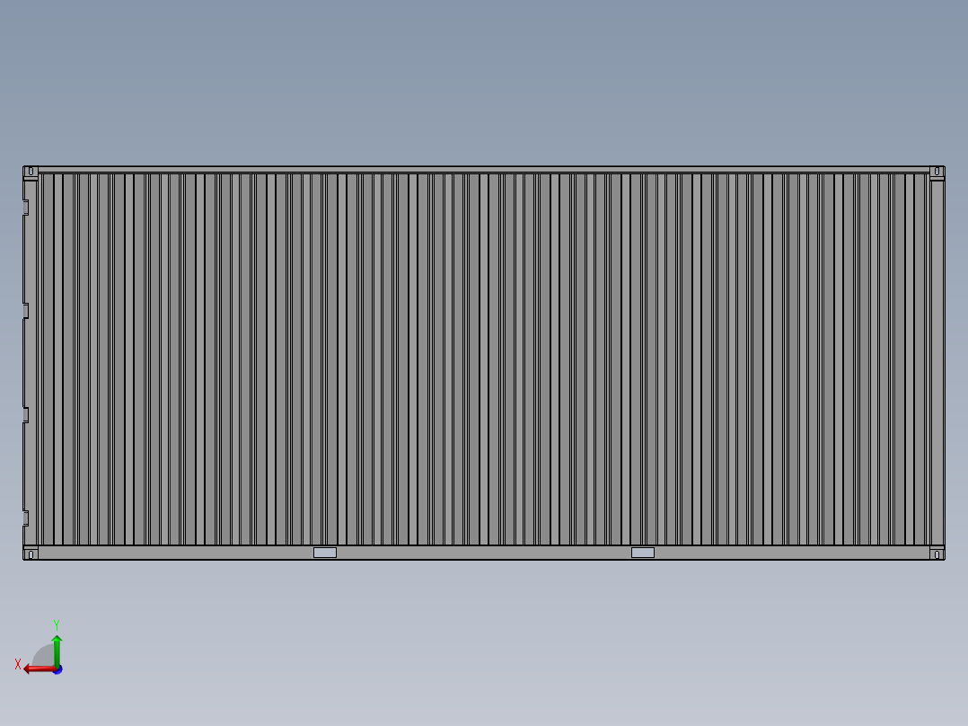 集装箱 (2)后视图