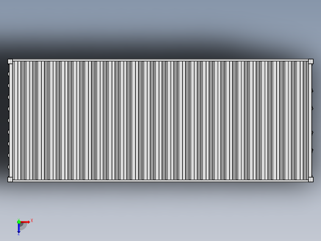 集装箱 (2)俯视图