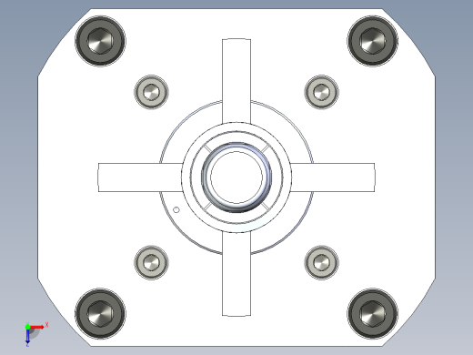 KOSMEKSWH2130-G多系列多零件图纸模型俯视缩略图