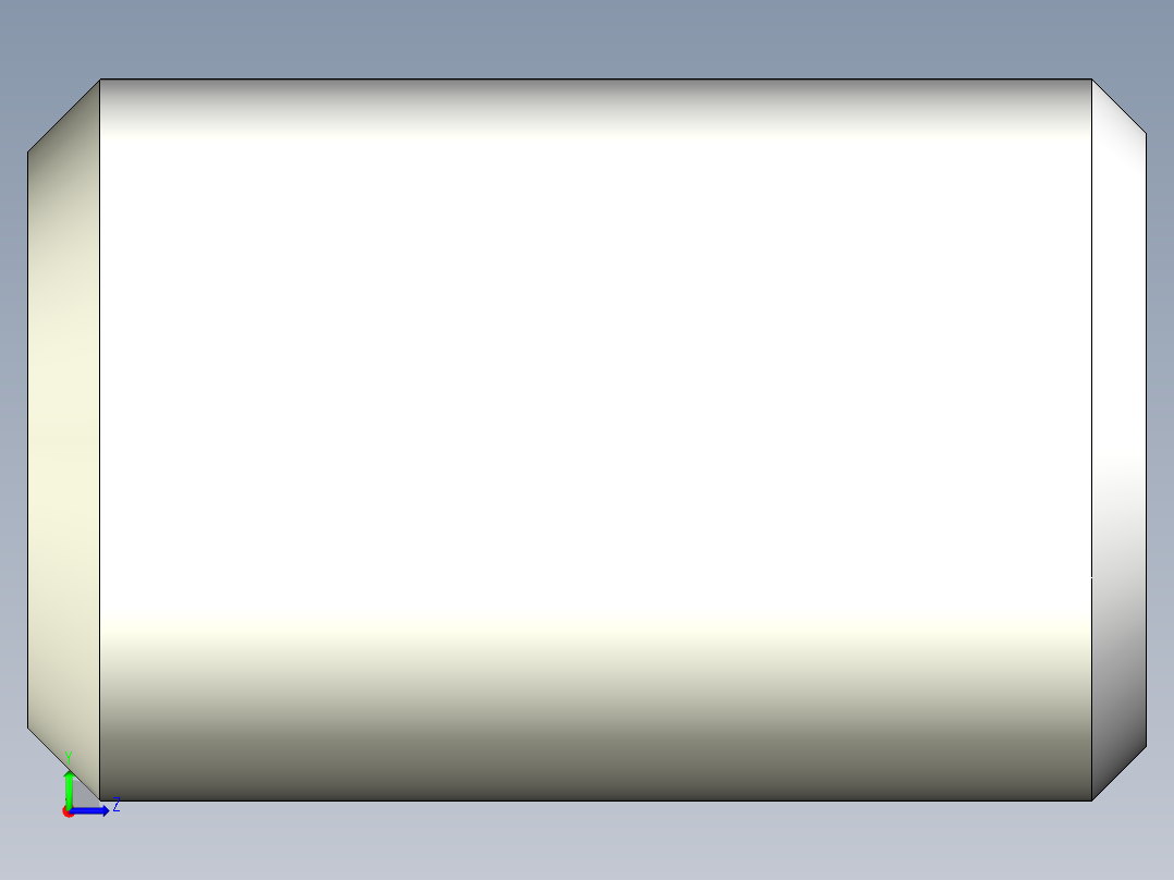 定位配件2311(C)-3D多系列多零件图纸模型左视图